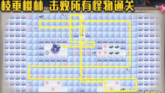 阴阳师枝垂樱林最佳路线图 枝垂樱林三种通关方法教学