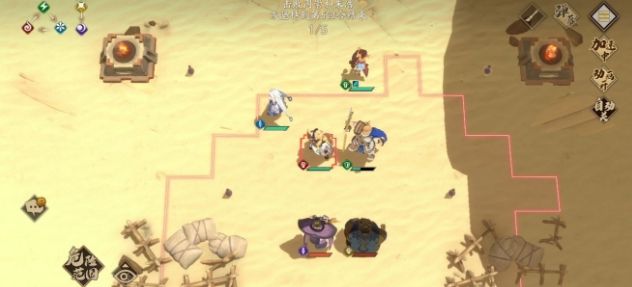 天地劫幽城再临归真2-6攻略：月隐大漠归真2-6三星通关流程