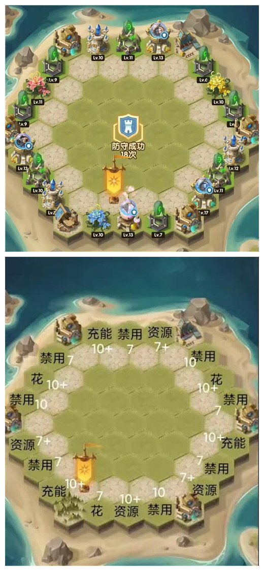 剑与远征狂澜夺金2.0攻略：狂澜夺金2.0建筑布局图一览